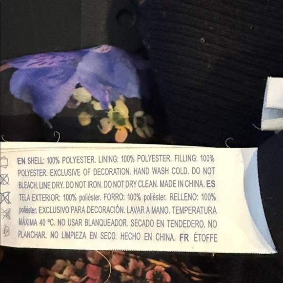 Forever 21 Black Floral Bomber Jacket - Picture 7 of 9